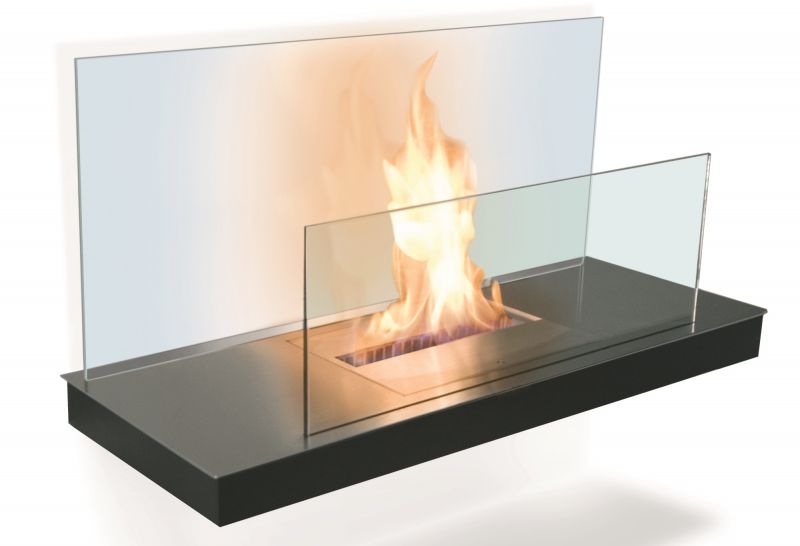 Wall Flame 2 Ethanol Fireplace Radius